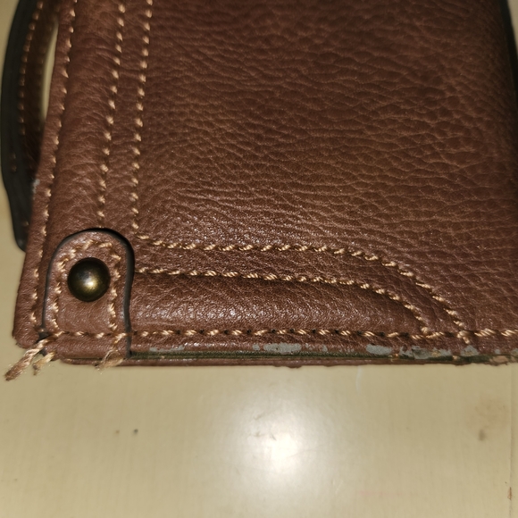 Justin Boots Brown Wristlet Clutch - Picture 7 of 14